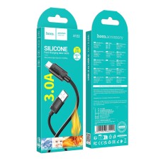 Cable Hoco X122 USB-A to USB-C 3.0A Fast Charging Black 1m