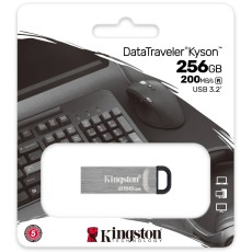 USB Kingston Data Traveller Kyson 3.2  Gen.1 256GB with Metallic Casing DTKN/256GB