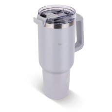 Stainless Steel & Plastic Thermos Cup 900ml HUGE Lamart LT4089 White