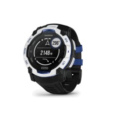 Garmin Instinct 3 Solar Supernova Edition 50mm GPS 10 ATM Whitestone/Black and Blue