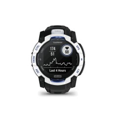 Garmin Instinct 3 Solar Supernova Edition 50mm GPS 10 ATM Whitestone/Black and Blue