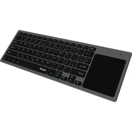 Yenkee YKB 5000CS Wireless Keyboard with 4.5" Touchpad and Low Batery Indicator Black