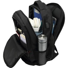 Travelling Bag Yenkee YBB 1502 15.6" 20L with 3 Compartments and Powerbank Outlet (46x31x17 cm) Black