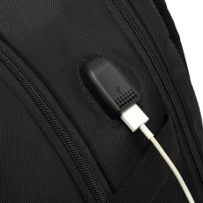 Travelling Bag Yenkee YBB 1502 15.6" 20L with 3 Compartments and Powerbank Outlet (46x31x17 cm) Black