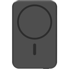 Power Bank Yenkee YPB 502 5000mAh 15W 3A MagSafe Wireless Charging and 1xUSB-C PD20W Port, LED Battery Indicator with Aluminum Alloy Shell Grey