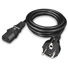 Power Cable Yenkee YPC 571 with IEC 320 C13 Connector 3 Core 1.5m