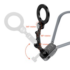 Neck Phone Mount Hoco K31 Campo Magnetic Compatible with iPhone 12 and Above also with some Magnetic Action Cameras