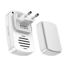 Wireless Doorbell Hoco HI26 20m Range and 38 Sound Options White