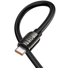 Cable Hoco U143 Joy USB-A  to USB-C Fast Charging 5A Black 1.2m