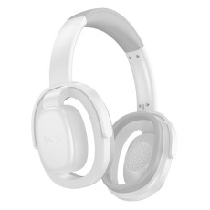 Wireless Stereo Headphone Hoco W67 Rhyme Open Ear v5.4 300mAh 32hr Use Time and Microphone White Grey