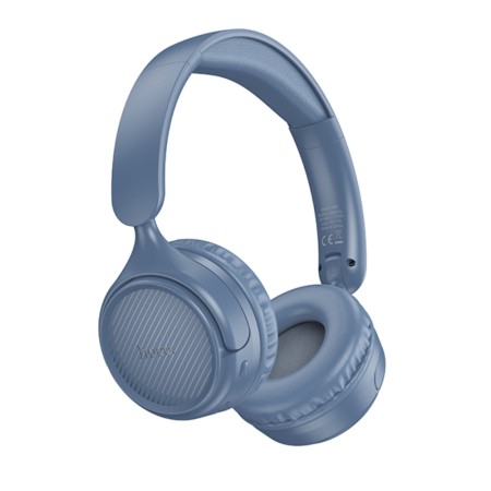 Wireless Stereo Headphone Hoco W66 Wave v5.4 300mAh 32hr Use Time and Microphone Blue