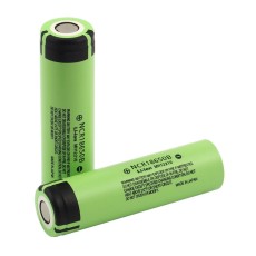 Rechargable &Iota;ndustrial &Tau;ype &Beta;attery Panasonic 18650 NCR18650B Li-ion 3.7V 3200mAh 2pcs with Storage Box