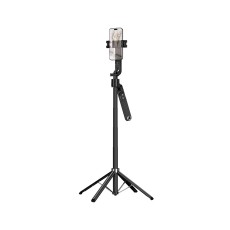 Selfie Stick Hoco K32 Soporte and Tripod for Devices 4.5"-7.2" Extendable up to 1.81m with Remote Control and Auto Face Tracking Black
