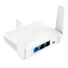 WiFi Router Mini Hoco HI36 Wifi4 300Mbps 2.4GHz 2x5dBi White