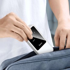 Portable WiFi Router Hoco HI42 4G Wifi6 150Mbps 2.4GHz 2000mAh White