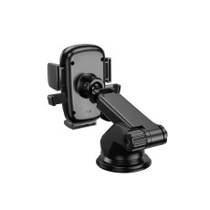 Car Mount Hoco DCA24 360&deg; for Devices 4.5" - 7" with Extension Arm Black