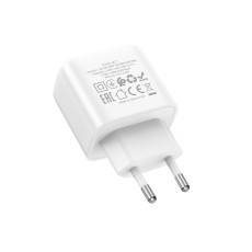 Travel Charger Hoco DC71 1xUSB-C PD25W QC White