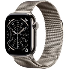 Apple Watch Series 11 5G (2025) Aluminum 42mm GPS eSIM NFC IP6X Aluminum Case Natural with Natural Milanese Loop