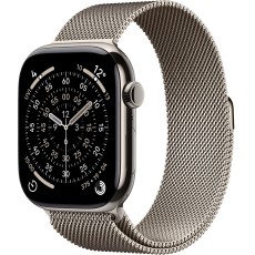 Apple Watch Series 11 5G (2025) Aluminum 46mm GPS eSIM NFC IP6X Aluminum Case Natural with Natural Milanese Loop