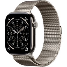 Apple Watch Series 11 5G (2025) Aluminum 46mm GPS eSIM NFC IP6X Aluminum Case Natural with Natural Milanese Loop