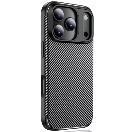 Case Ancus AutoFocus Carbon Fiber &gamma;&iota;&alpha; Apple iPhone 17 Pro Black