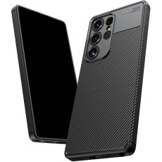 Case Ancus AutoFocus Carbon Fiber για Samsung Galaxy S26 Ultra Black