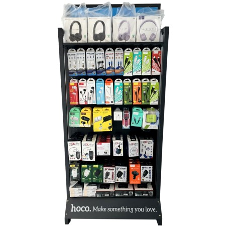 Stand with Accessories Hands Free, Chargers, Charging Cables, Powerbanks Adapters 246 Pieces