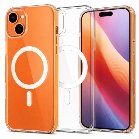 Case TPU Ancus Magnetic Ring &gamma;&iota;&alpha; Apple iPhone 17 Transparent