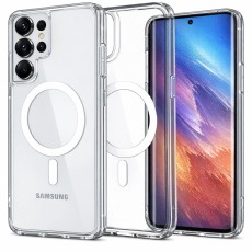 Case TPU Ancus Magnetic Ring &gamma;&iota;&alpha; Samsung SM-S938 Galaxy S25 Ultra 5G Transparent