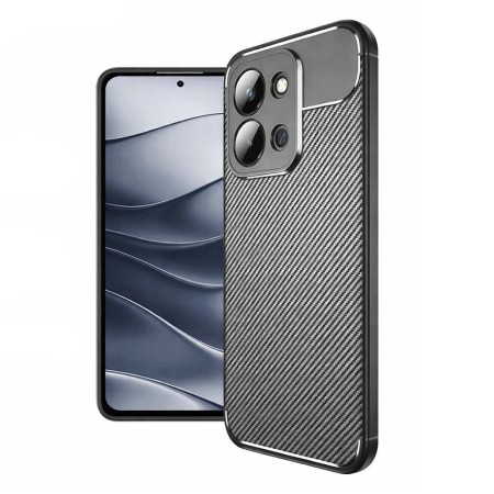 &Theta;ή&kappa;&eta; Ancus AutoFocus Carbon Fiber for Xiaomi Redmi 15C TPU Black
