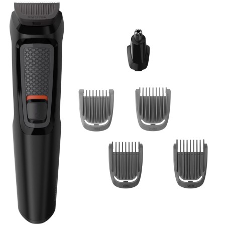 Trimmer Philips MG3710/15 Multigroom Series 3000 Cordless for Body and Face withNose Attatchment and 4 Different Length Combs Black