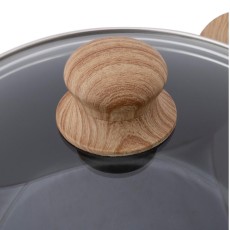 NATUR Aluminum Non-stick Cookware Set 3pcs Lamart LT1282 Black