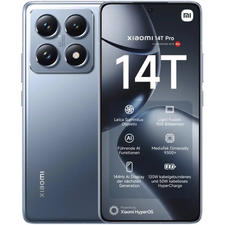 Xiaomi 14T Pro 5G Dual Sim 6.67" 12GB/256GB NFC IP68 Titan Blue