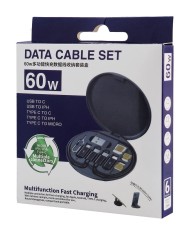 POWERTECH all in one &kappa;&iota;&tau; &phi;ό&rho;&tau;&iota;&sigma;&eta;&sigmaf; &mu;&epsilon; &kappa;&alpha;&lambda;ώ&delta;&iota;&omicron; & &alpha;&nu;&tau;ά&pi;&tau;&omicron;&rho;&epsilon;&sigmaf; CAB-U161, 60W, 30cm, &mu;&alpha;ύ&rho;&omicron;