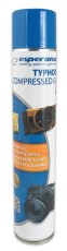 ESPERANZA σπρέι πεπιεσμένου αέρα ES124 για ηλεκτρονικές συσκευές, 750ml