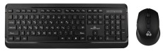 POWERTECH set ποντίκι & πληκτρολόγιο PT-1060, ασύρματο, 1600DPI, μαύρο