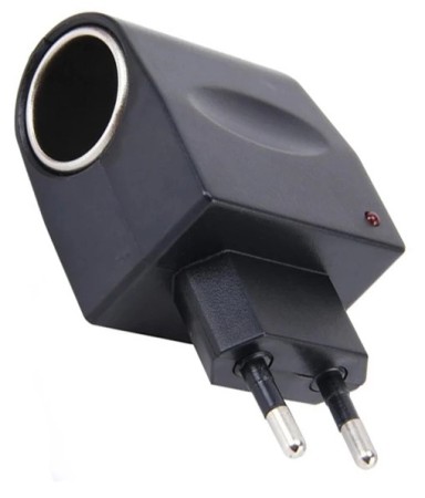 Αντάπτορας φόρτισης PT-807, από UK/EU πρίζα σε αυτοκινήτου