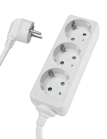 POWERTECH &pi;&omicron;&lambda;ύ&pi;&rho;&iota;&zeta;&omicron; PT-868, 3x schuko, 16A, 1.5m, &lambda;&epsilon;&upsilon;&kappa;ό