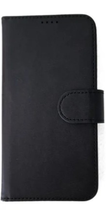 Vivid Case Wallet Book iPhone 15 Pro Black