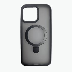 Vivid Magsafe Ring Stand Case Apple iPhone 15 Pro Black