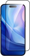 Vivid Full Face Tempered Glass Apple iPhone 16 Pro Black