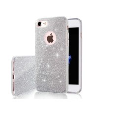 Glitter 3in1 case for Samsung Galaxy A14 4G / A14 5G silver