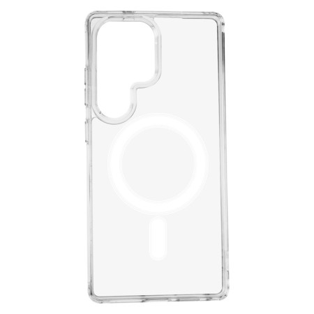 Anti Shock 1,5 mm Mag case for Samsung Galaxy S25 Ultra transparent