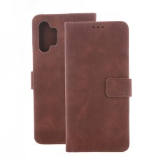 Smart Velvet case for Samsung Galaxy A56 5G brown