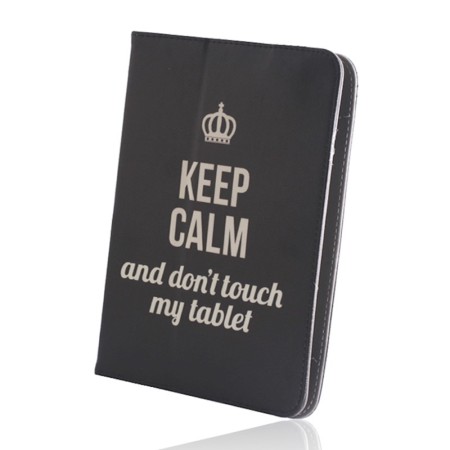 Universal case Keep Calm for tablet 9-11''(L27 x W20 cm)