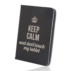 Universal case Keep Calm for tablet 9-11''(L27 x W20 cm)