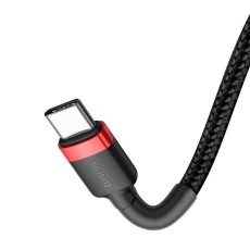 Baseus cable Cafule PD USB-C - USB-C 1,0 m red-black 60W