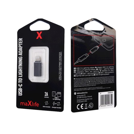 Maxlife USB-C to Lightning adapter