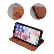 Genuine Leather Smart Pro for iPhone 16 Pro 6,3" brown